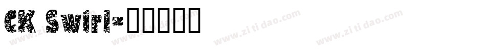 CK Swirl字体转换